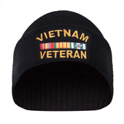 Rothco Vietnam Veteran Deluxe Embroidered Watch Cap Vintage Headwear additional view