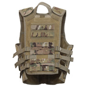Rothco Kid Tactical Cross Draw Vest Black angled product photo
