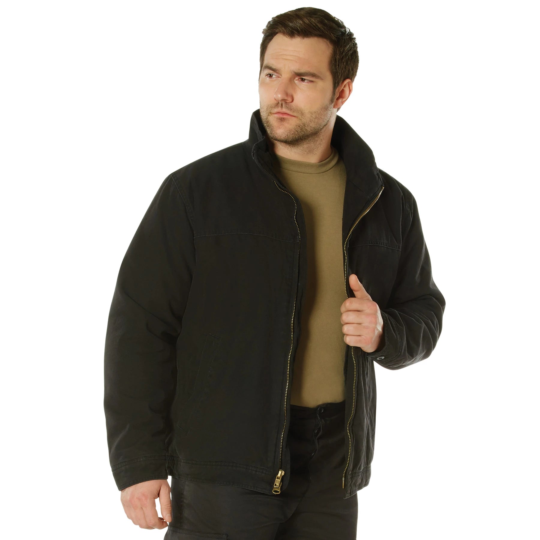 Rothco Concealed Carry 3 Season Jacket Clothing reverse view