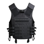 Rothco MOLLE Modular Vest Black Tactical side detail photo