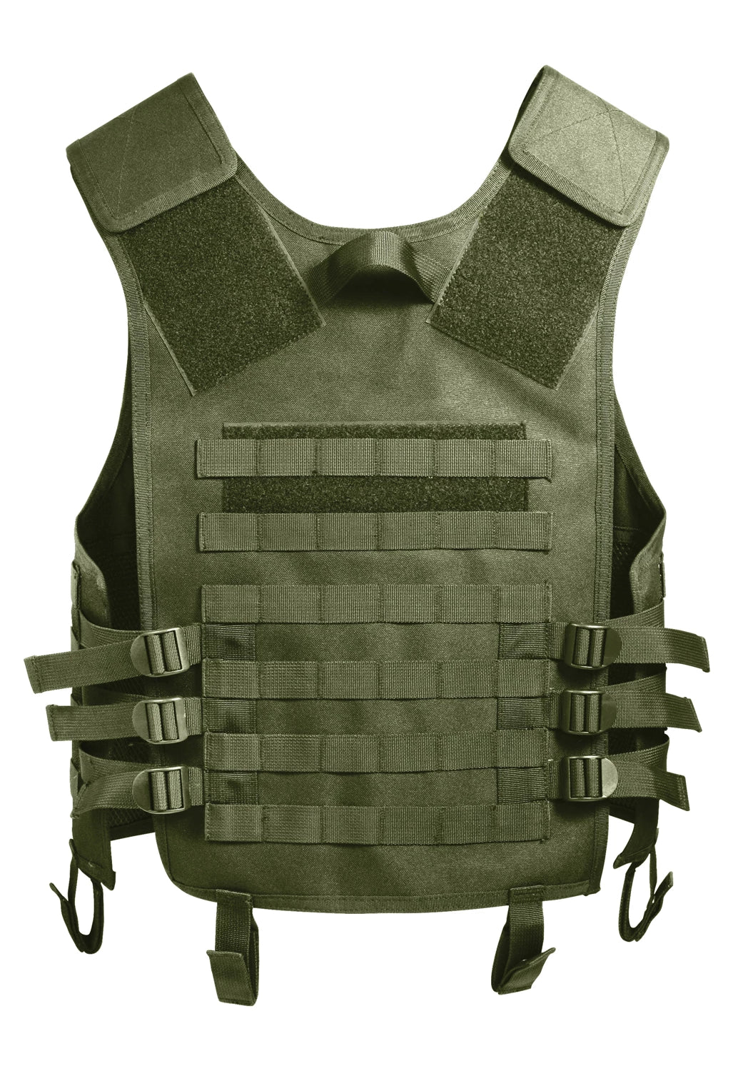 Rothco MOLLE Modular Vest Black Tactical close-up photo