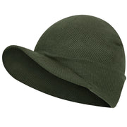 Rothco WWII M1941 Acrylic Knit Watch Cap with Brim Camo detail photo