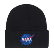 Rothco Deluxe NASA Meatball Logo Embroidered Watch Cap - Black alternate photo
