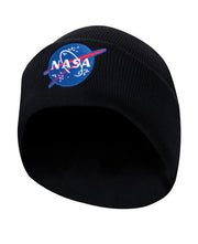 Rothco Deluxe NASA Meatball Logo Embroidered Watch Cap - angled product photo