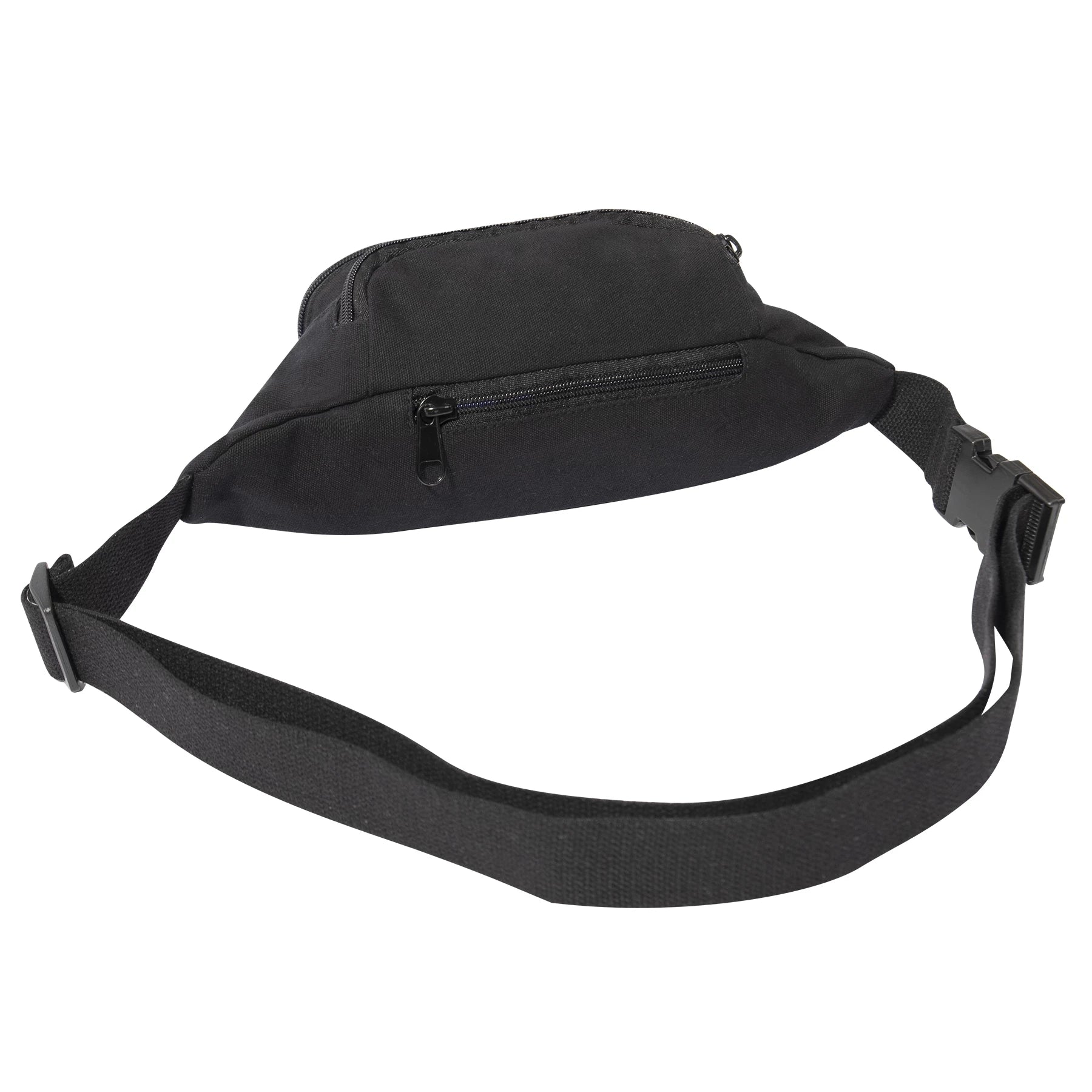 Rothco Canvas Crossbody Fanny Pack - Black New Arrivals detail photo