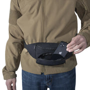 Rothco Canvas Crossbody Fanny Pack - Black New Arrivals reverse view