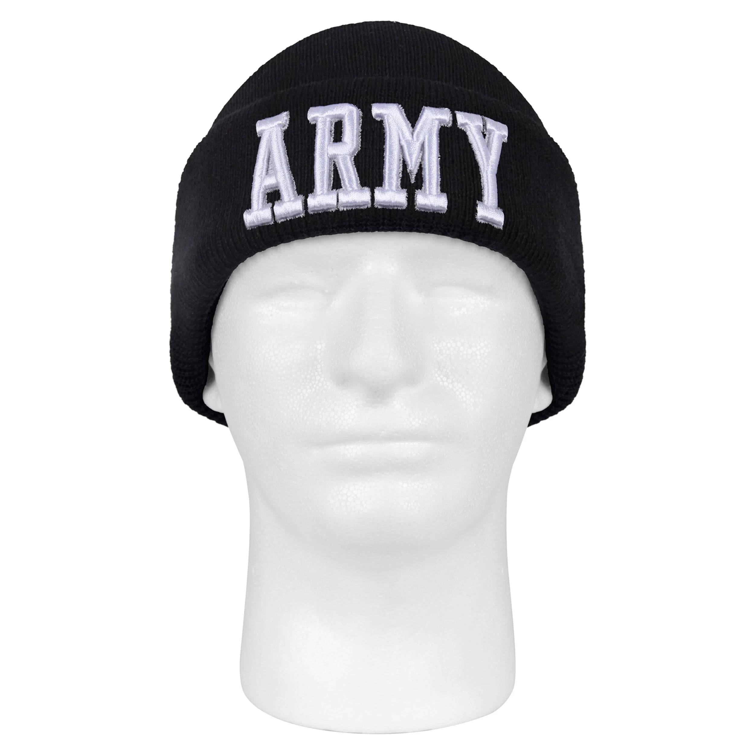 Deluxe Embroidered Watch Cap - Army