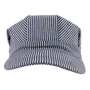 Rothco Hickory Stripe Engineer Cap Insignia & Embroidered Hats detail photo