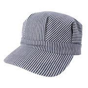 Rothco Hickory Stripe Engineer Cap Insignia & Embroidered Hats additional view