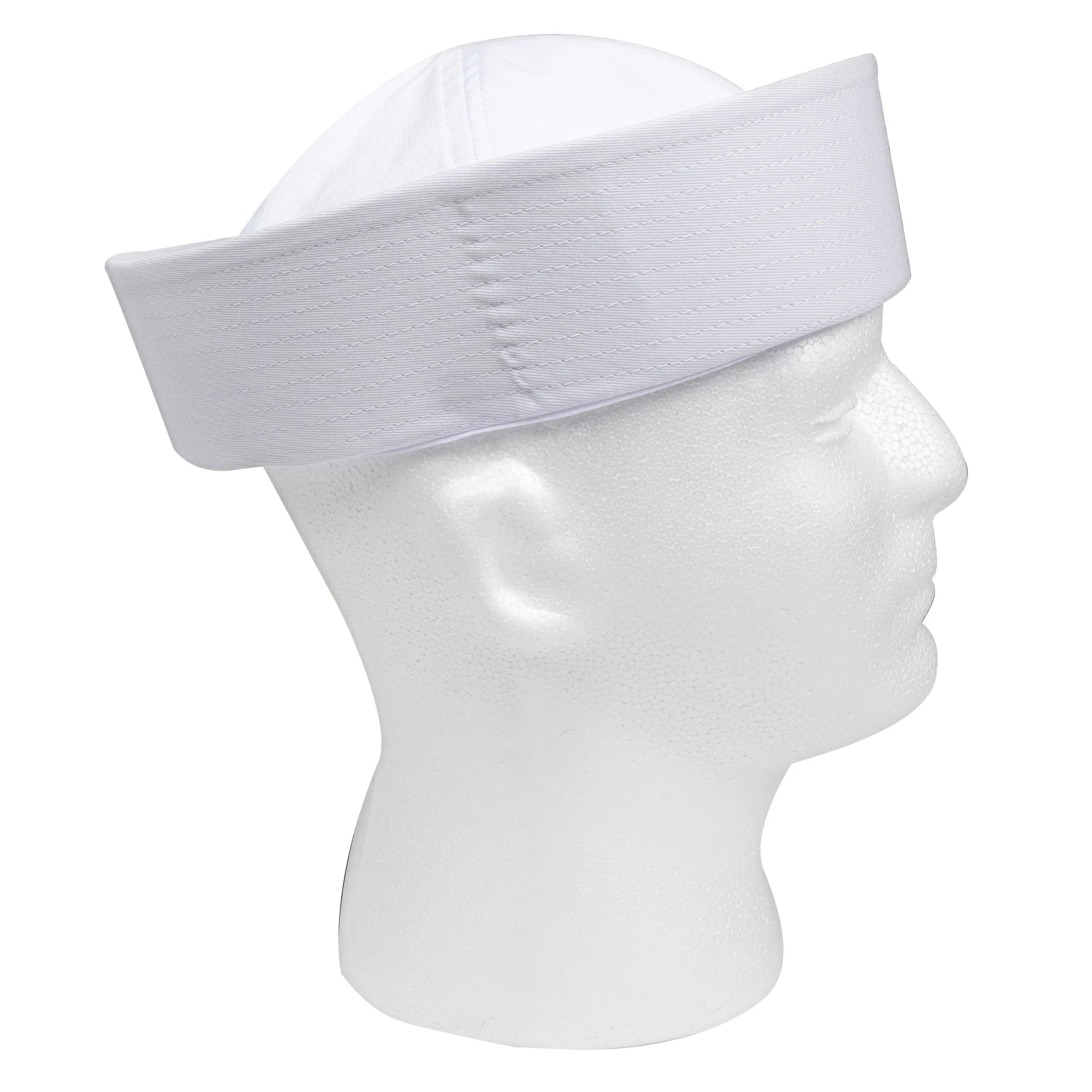 Rothco G.I. Type Navy White Sailor Hat Classic Military Hats reverse view