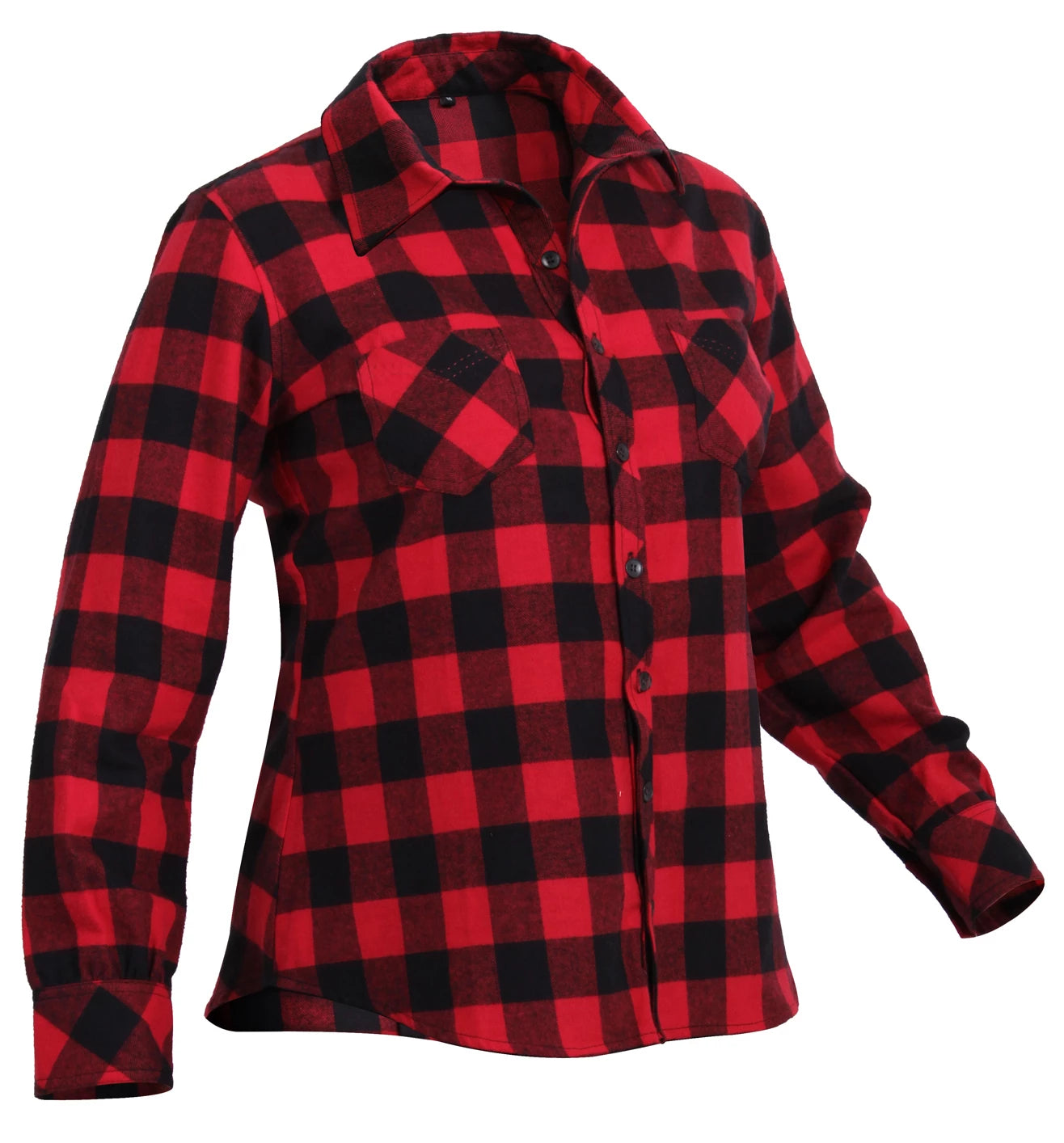 Rothco Womens Plaid Flannel Shirt and Casual Shirts alternate photo