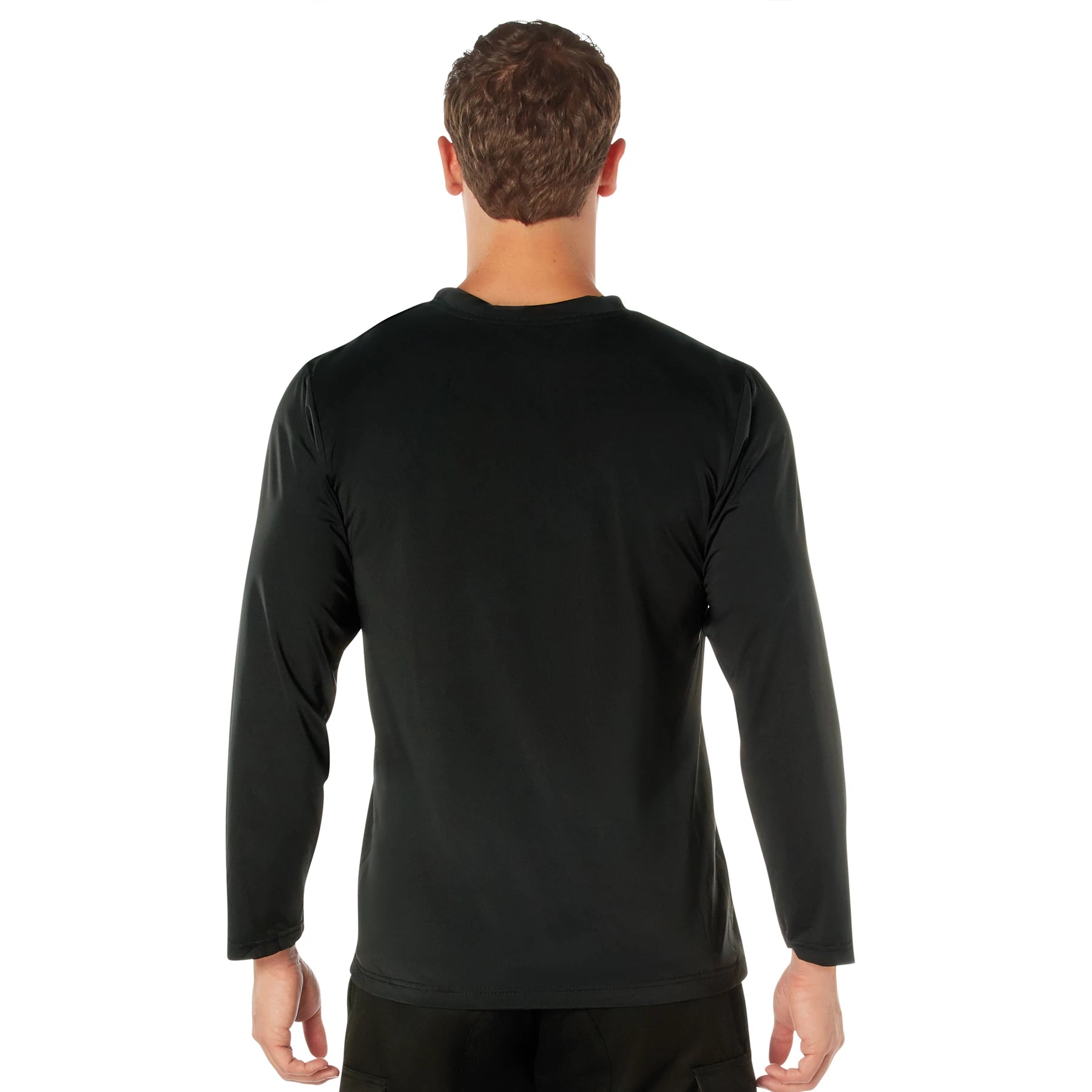 Rothco Long Sleeve Army PT Shirt Physical Training P/T T-Shirts detail photo