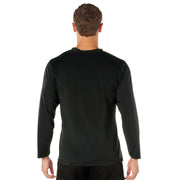 Rothco Long Sleeve Army PT Shirt Physical Training P/T T-Shirts reverse view