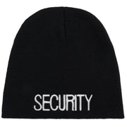 Rothco Embroidered Security Acrylic Skull Cap Watch Caps & Beanies reverse view