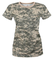 Rothco Womens Long Length Camo T-Shirt T-Shirts reverse view