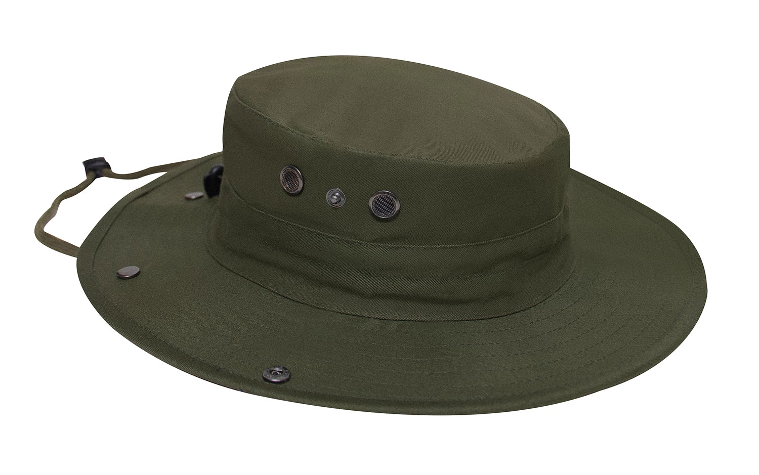 Rothco Adjustable Boonie Hat With Neck Cover Khaki Hats alternate photo
