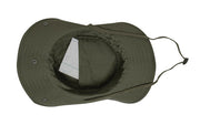 Rothco Adjustable Boonie Hat With Neck Cover Khaki Hats reverse view