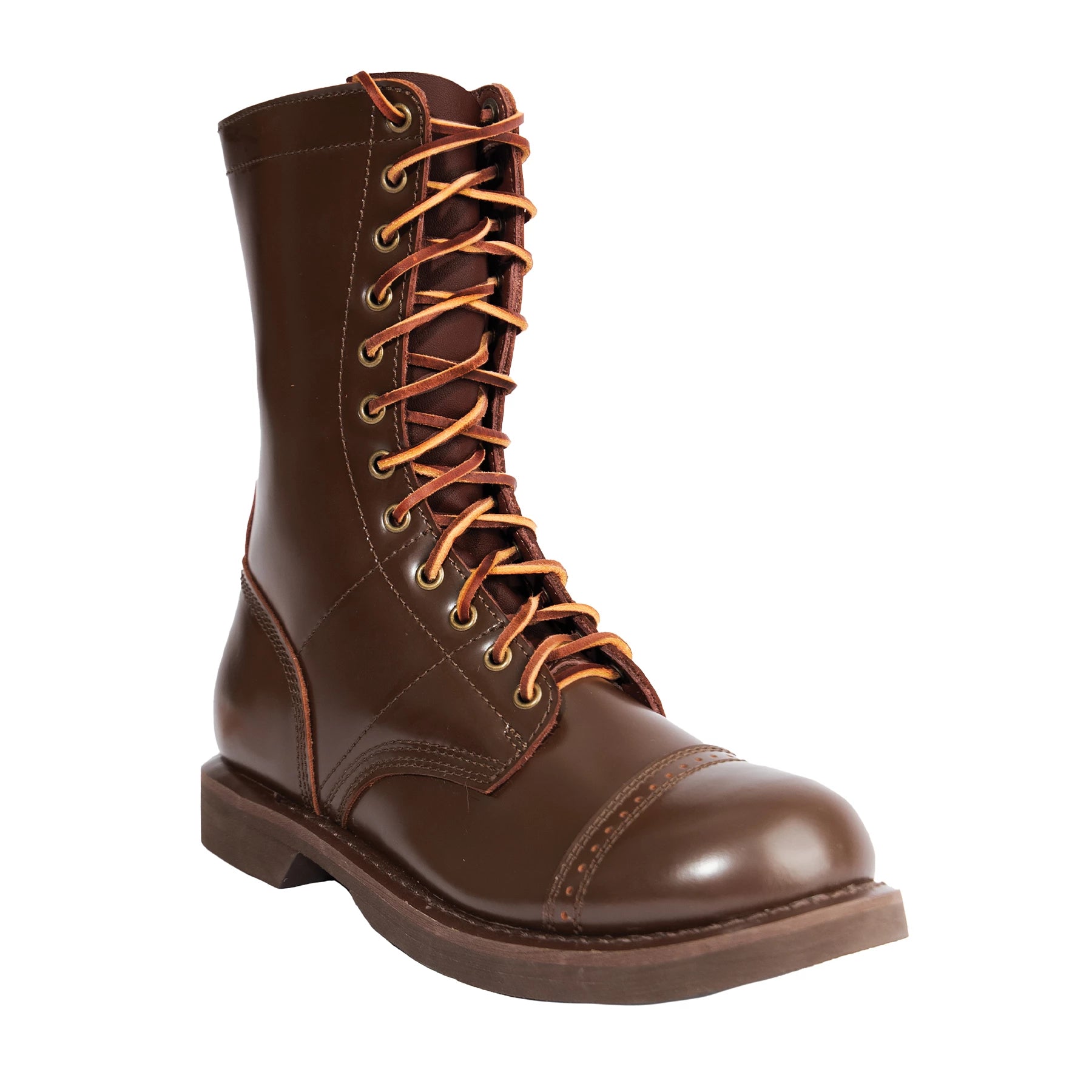Rothco Brown Leather Jump Boot - 10 Inches Sneak Previews reverse view