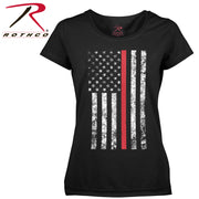 SecPro Womens Thin Red Line Longer T-Shirt - Rothco