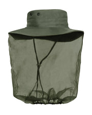 Rothco Adjustable Boonie Hat With Mosquito Netting - Olive Drab detail photo