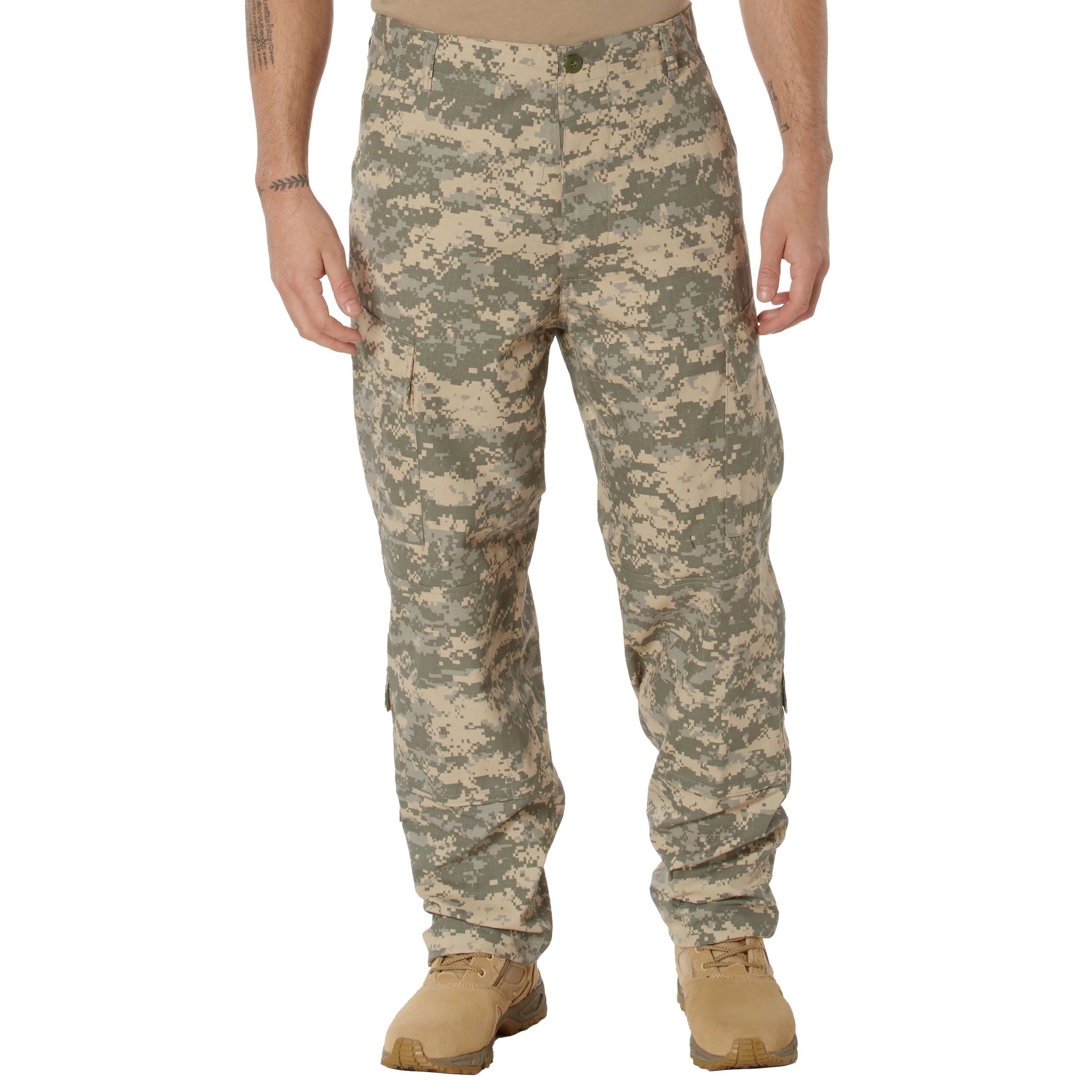 Rothco Camo Combat Uniform Pants secondary detail view