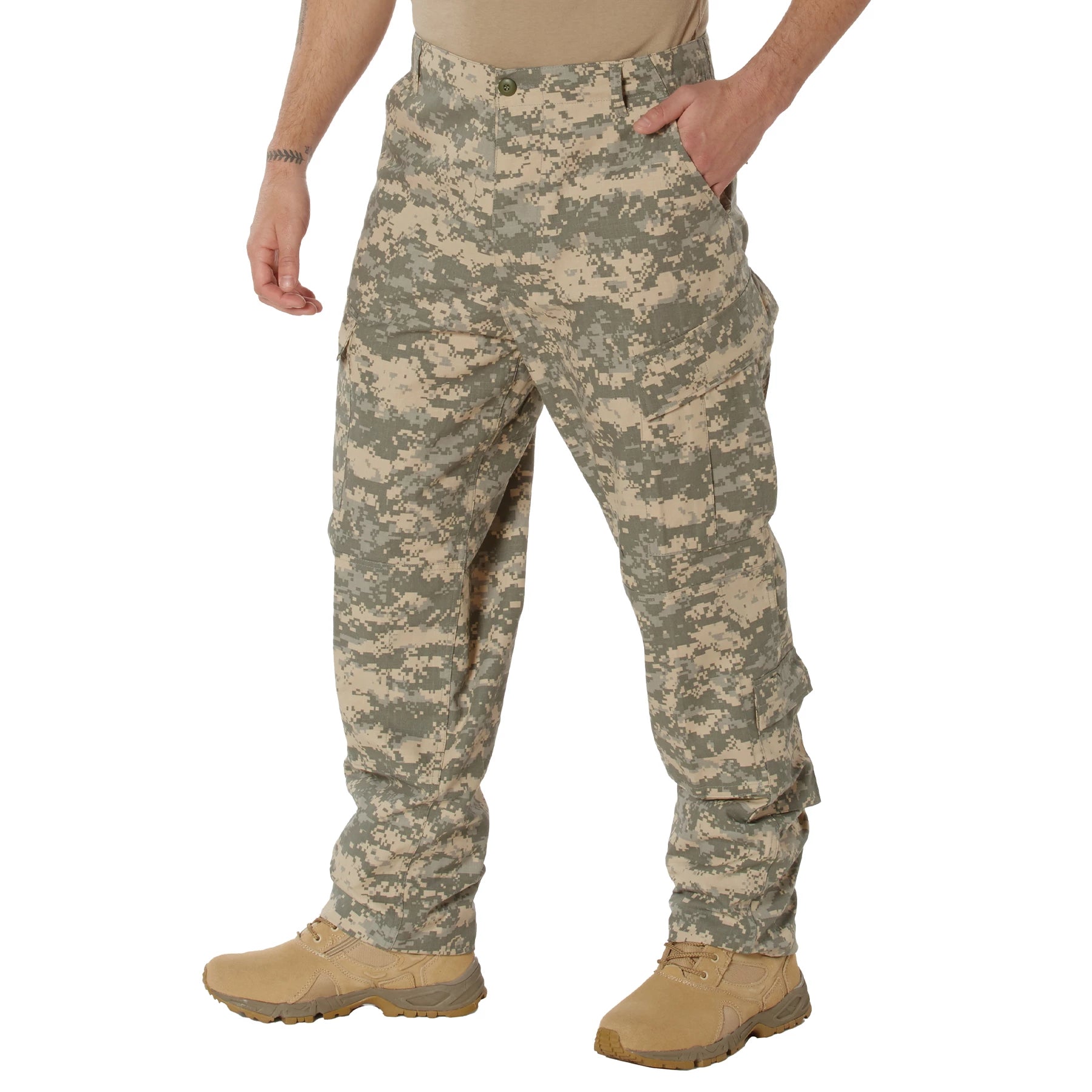 Rothco Camo Combat Uniform Pants alternate photo Security Pro USA