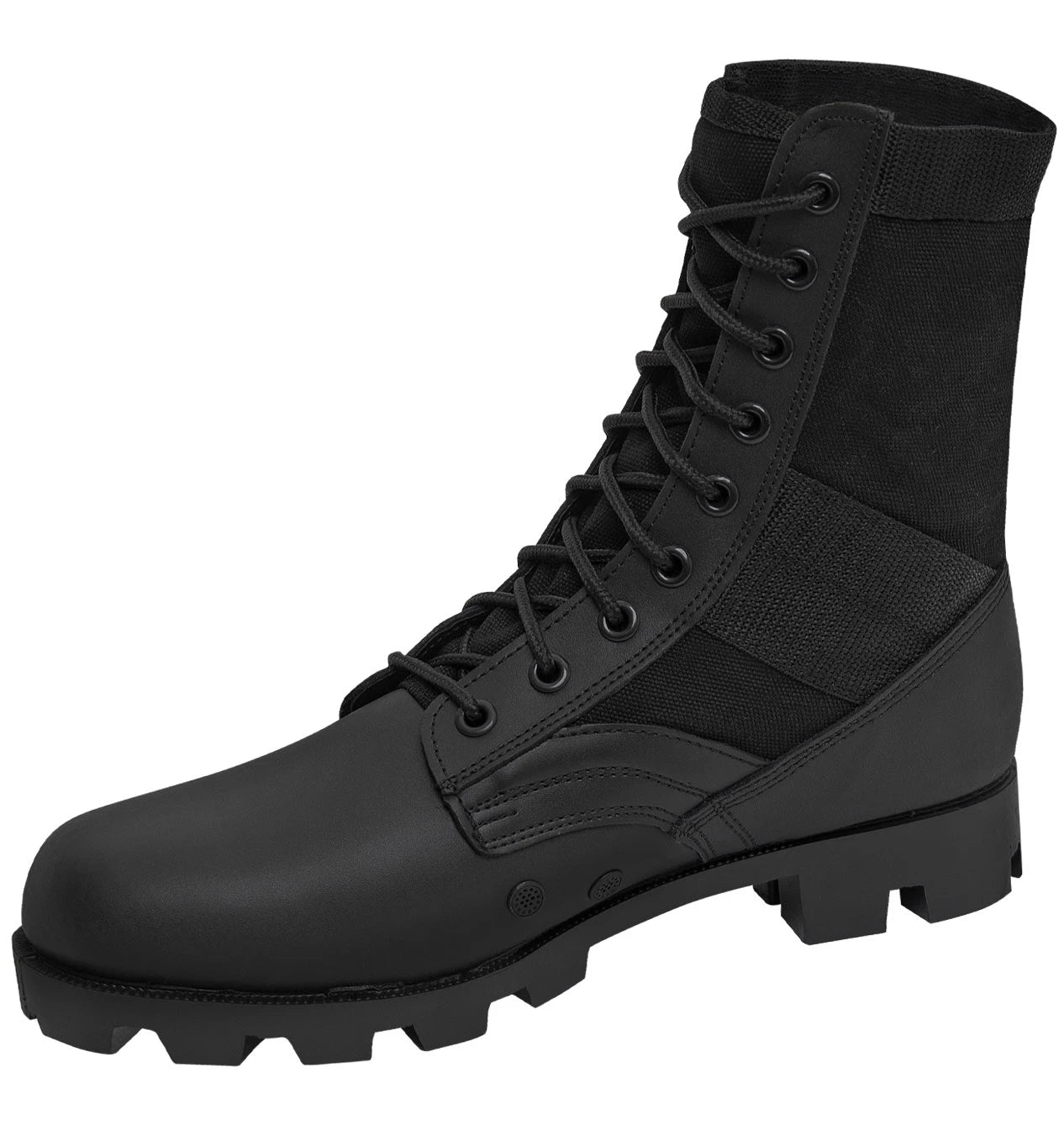Rothco G.I. Type Black Steel Toe Jungle Boot Boots detail photo