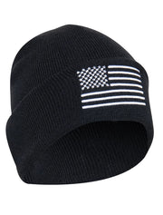Rothco US Flag Embroidered Fine Knit Watch Cap