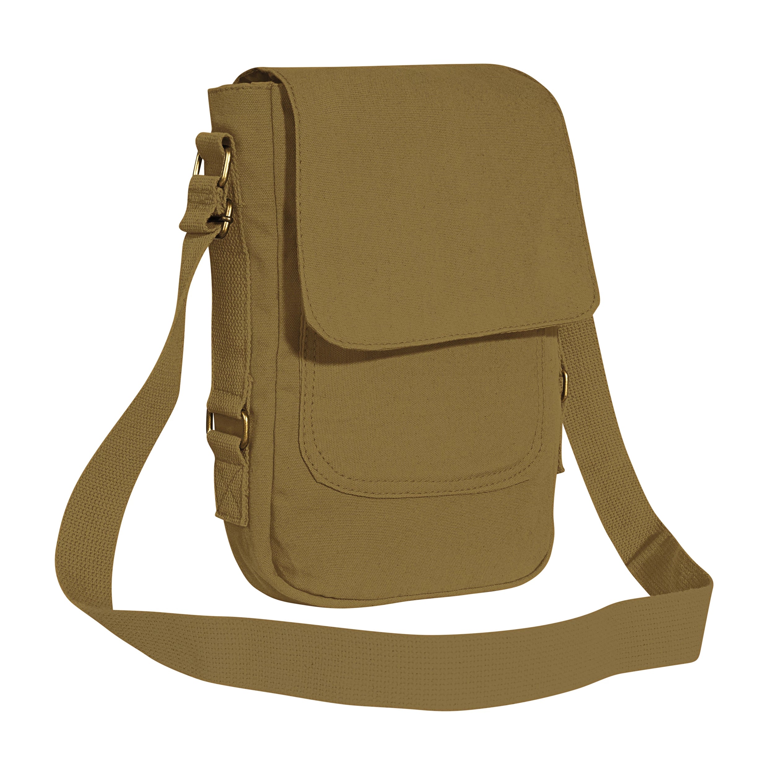 Rothco Vintage Canvas Tech Bag Sneak Previews side detail photo