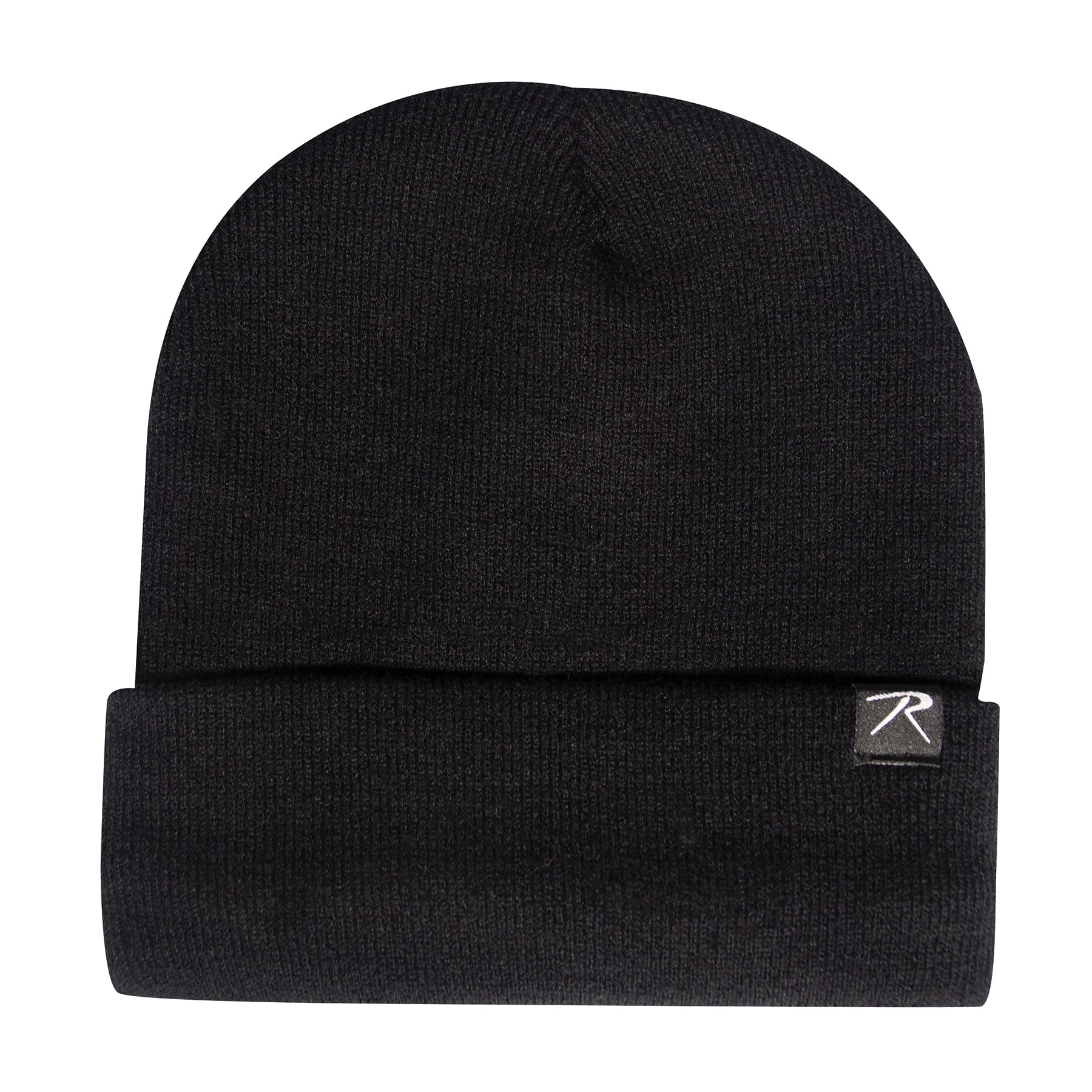 Rothco Deluxe Fine Knit Sherpa-Lined Watch Cap Black Caps & alternate photo