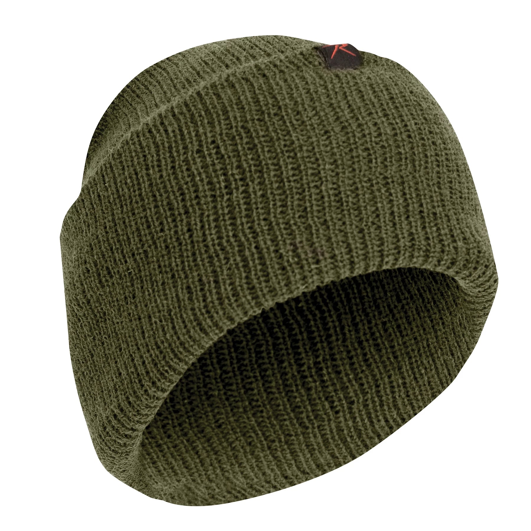 Rothco Wool Watch Cap Coyote Brown New Arrivals angled product photo