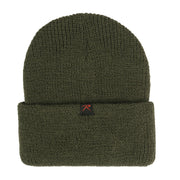 Rothco Wool Watch Cap Coyote Brown New Arrivals extra detail view