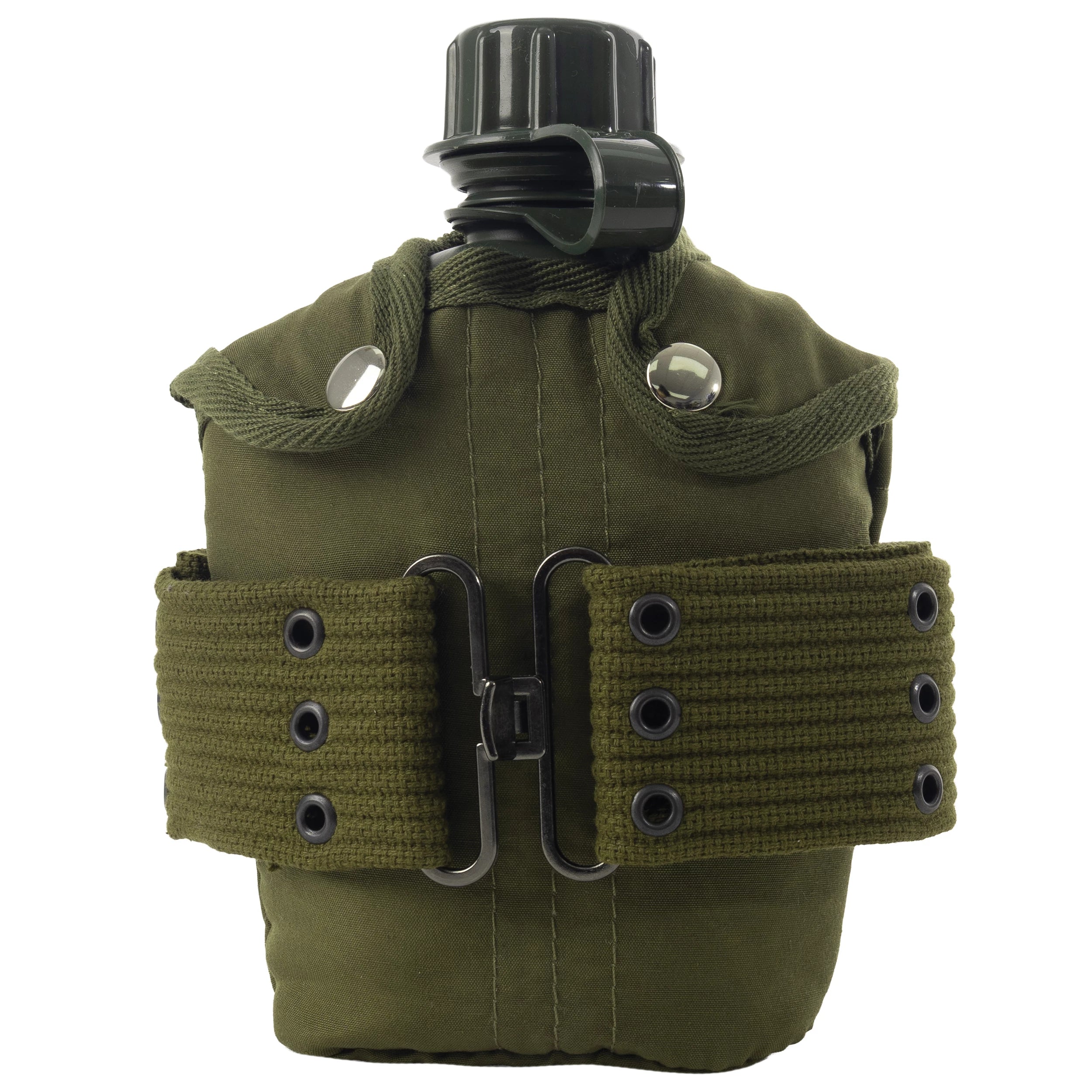 G.I. Type Plastic Canteen & Pistol Belt Kit