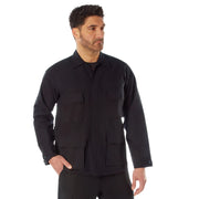 Rothco Rip-Stop BDU Shirt 100 Cotton Rip-Stop Olive Drab secondary detail view