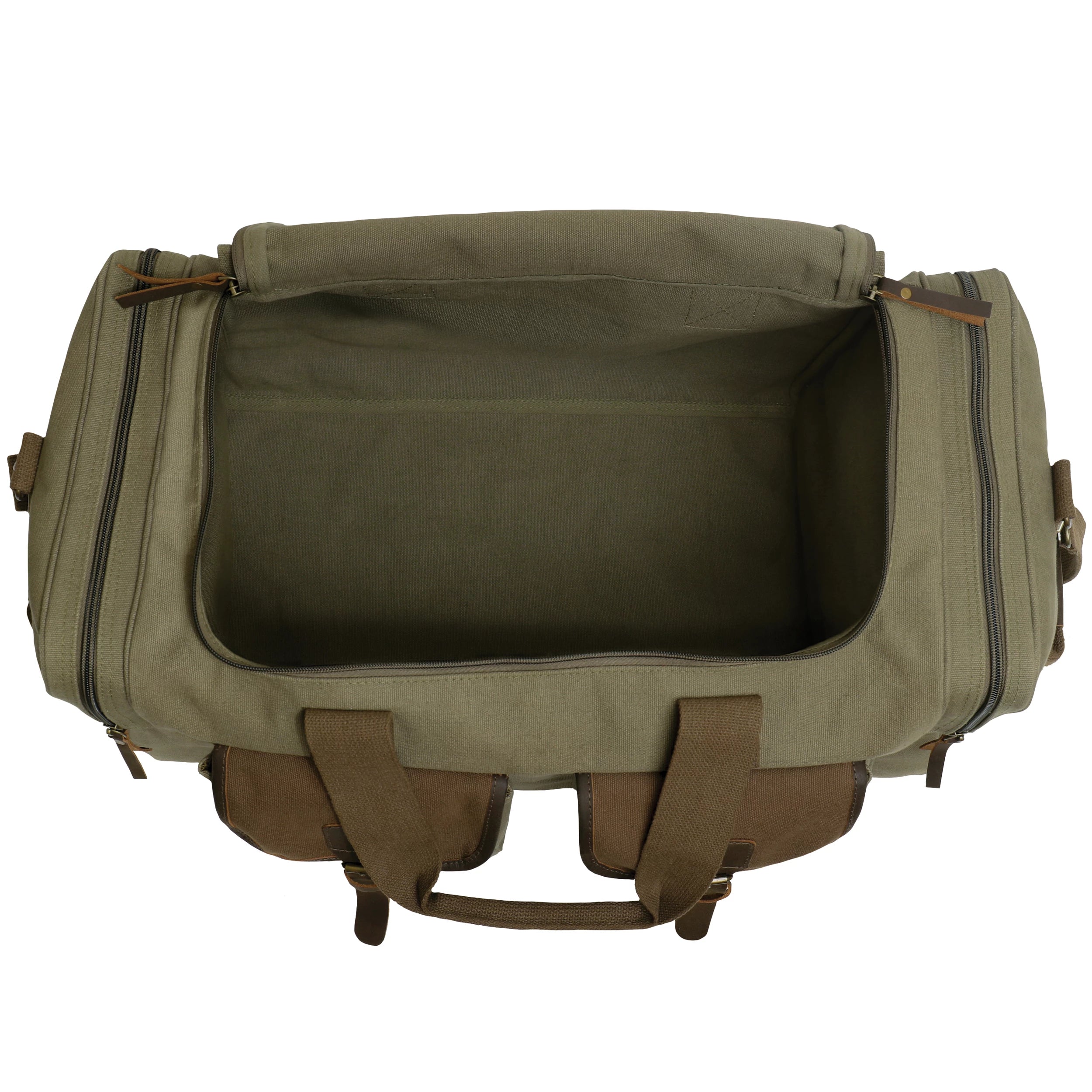 Rothco Long Journey Canvas Travel Bag Olive Drab New Arrivals close-up photo