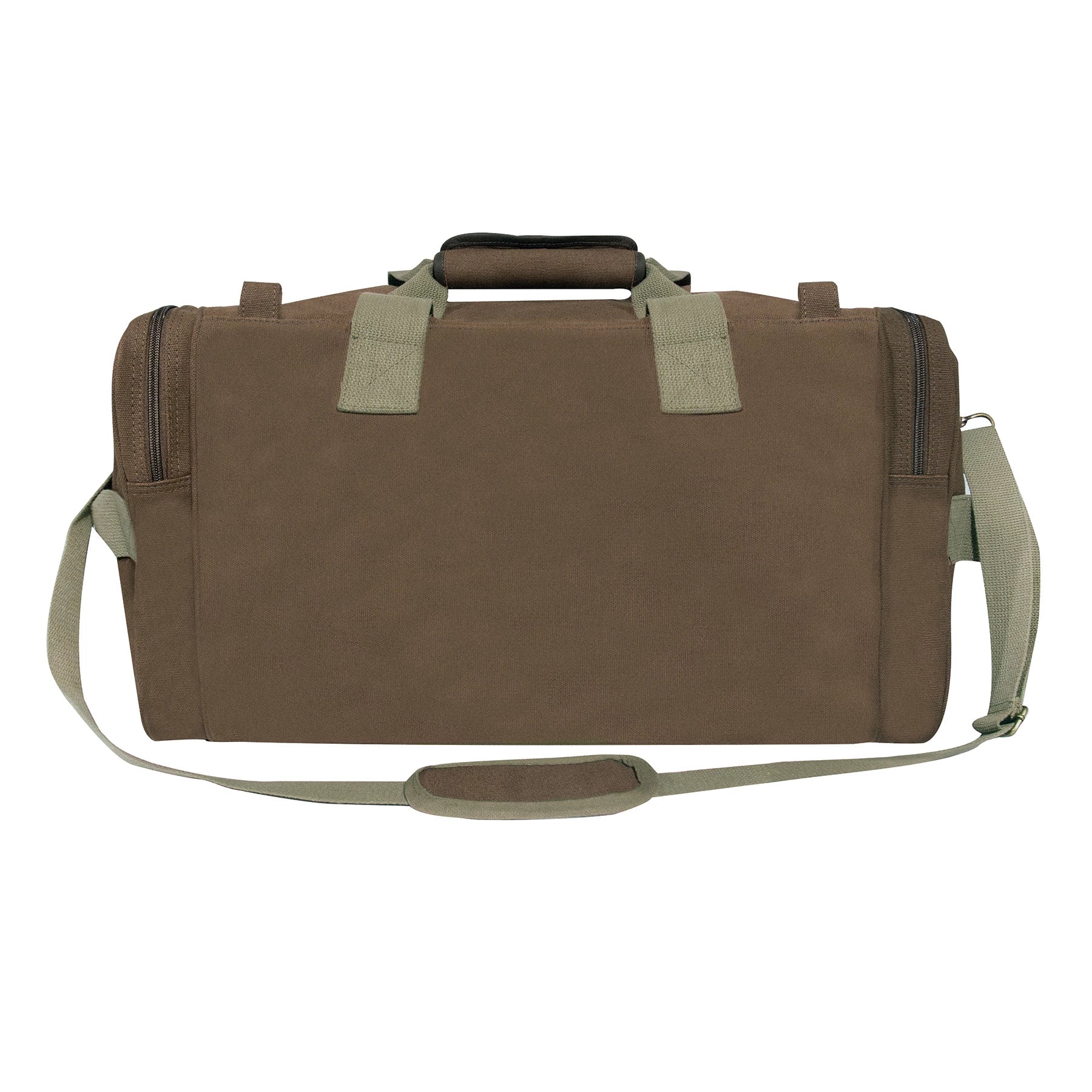 Rothco Long Journey Canvas Travel Bag Olive Drab New angled product photo