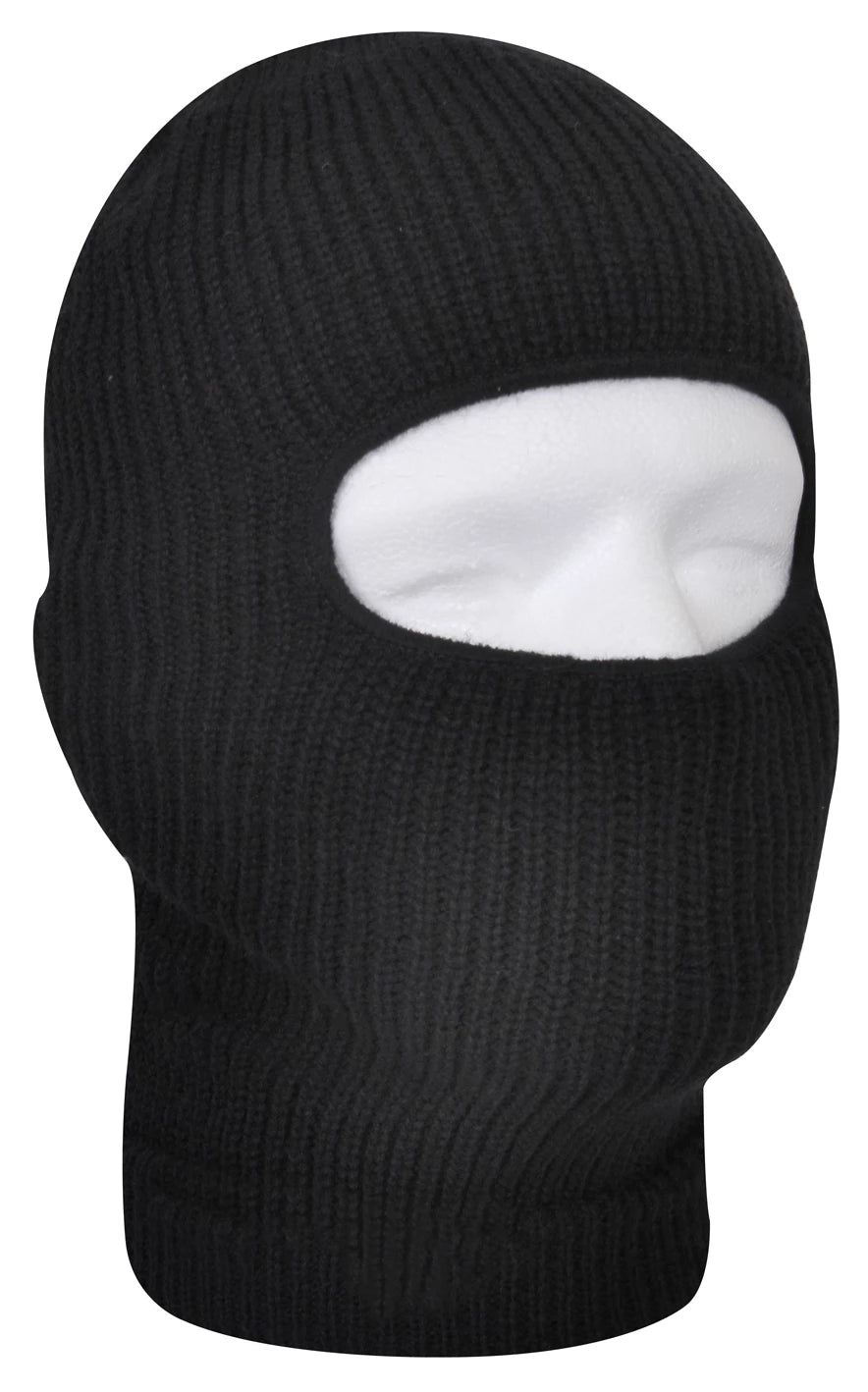 Rothco Fine Knit One Hole Facemask Black New Arrivals detail photo