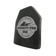 SecPro Lightweight Ceramic & Spectra Multi Curve Full Cut Stand Alone Level IV Hard Armor Plate - SecPro