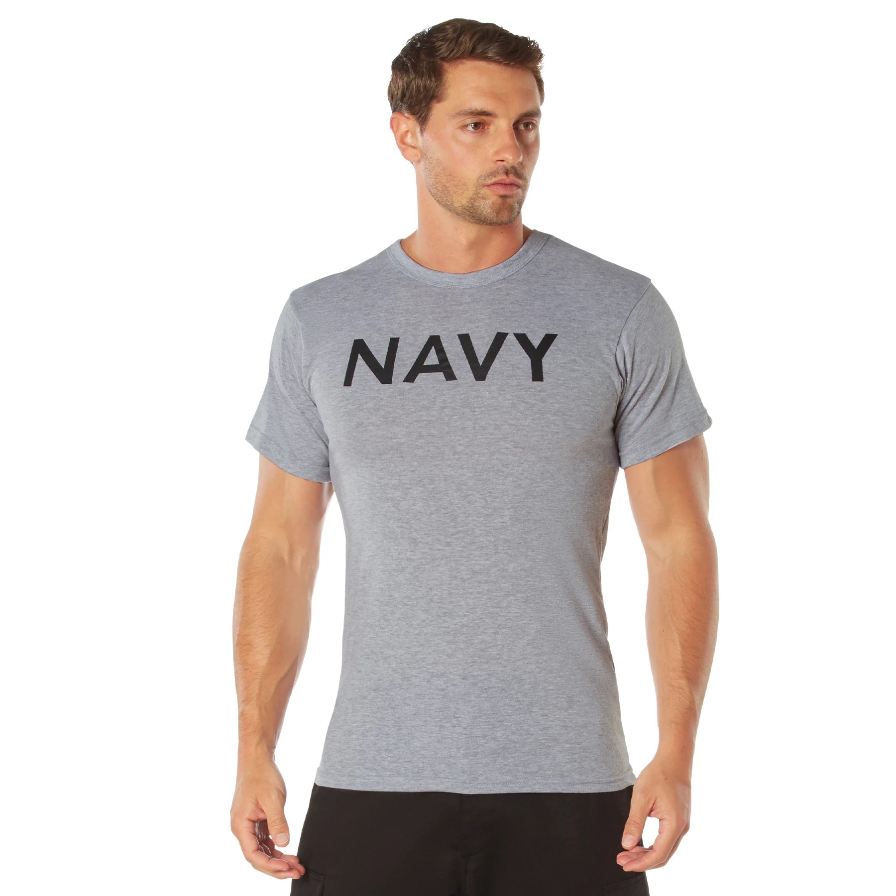 Rothco Grey Physical Training T-Shirt T-Shirts additional view