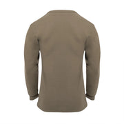 Rothco Long Sleeve Solid T-Shirt AR 670-1 Compliant Military angled product photo