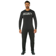 Rothco 2-Sided Security Long Sleeve T-Shirt T-Shirts close-up photo
