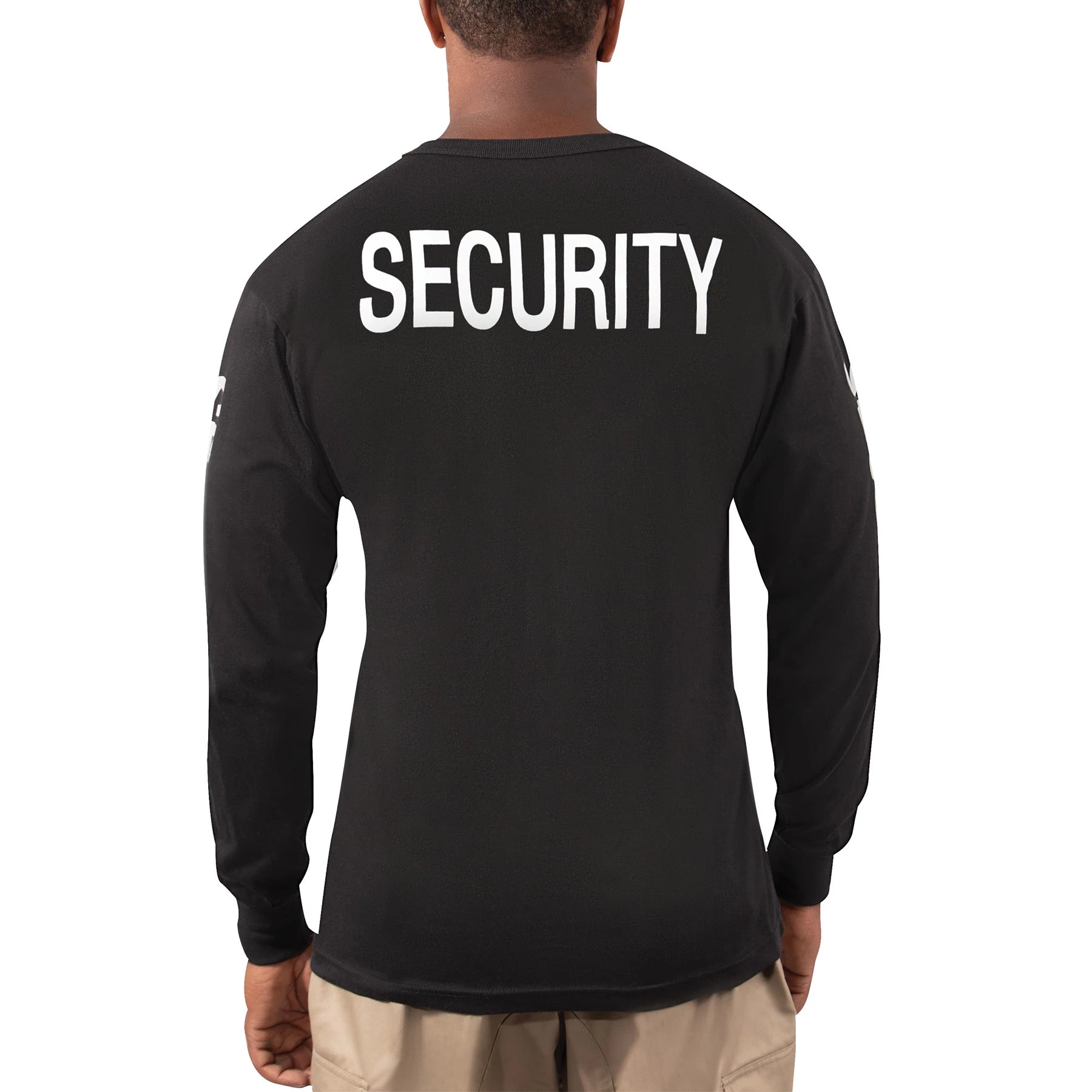 Rothco Long Sleeve Two-Sided Security T-Shirt New Arrivals alternate photo