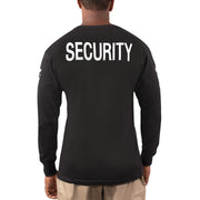 Rothco Long Sleeve Two-Sided Security T-Shirt New Arrivals alternate photo