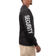Rothco Long Sleeve Two-Sided Security T-Shirt New Arrivals close-up photo
