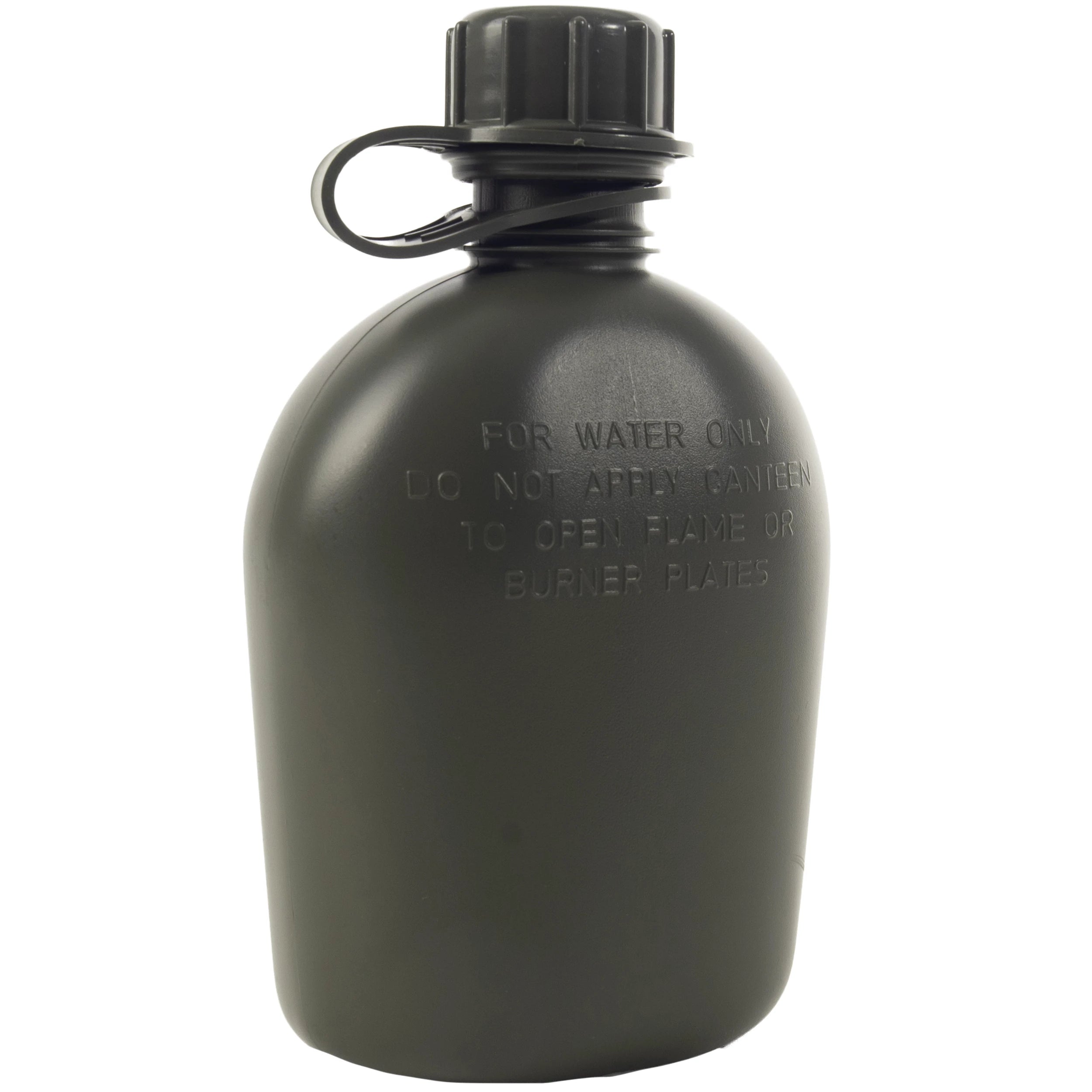 Rothco Genuine G.I. 3 Piece 1 Quart Plastic Canteen angled product photo
