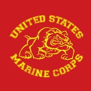 Rothco Vintage U.S. Marine Bulldog T-Shirt Graphic Print detail photo