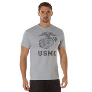 Rothco Vintage USMC Eagle Globe & Anchor T-Shirt Graphic Print additional view