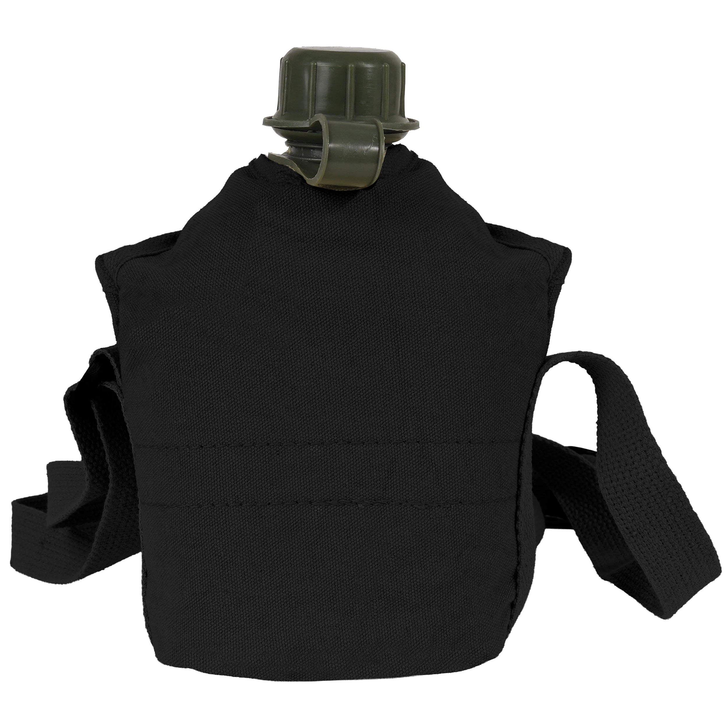 Rothco Vintage Canvas Carry-All Canteen Cover With Shoulder Strap Covers close-up photo