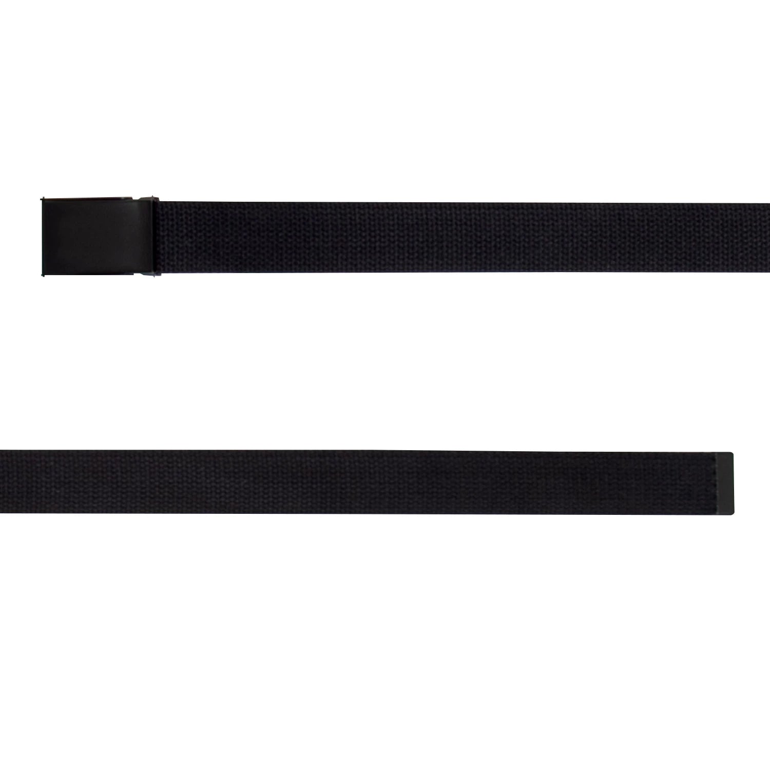 Rothco Web Belts With Flip Buckle - Black Military alternate photo