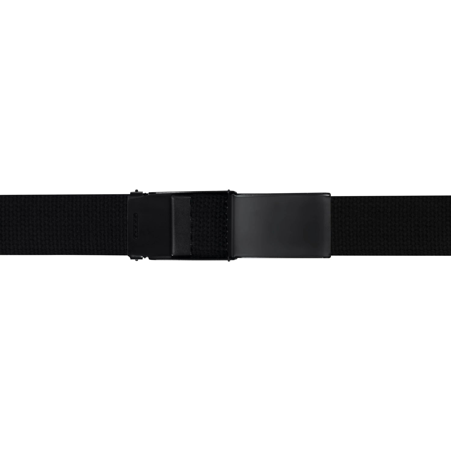 Rothco Web Belts With Flip Buckle - Black Military close-up photo